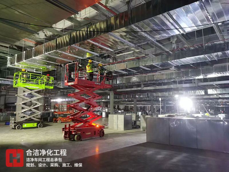 鋰電池?zé)o塵車(chē)間建設(shè)